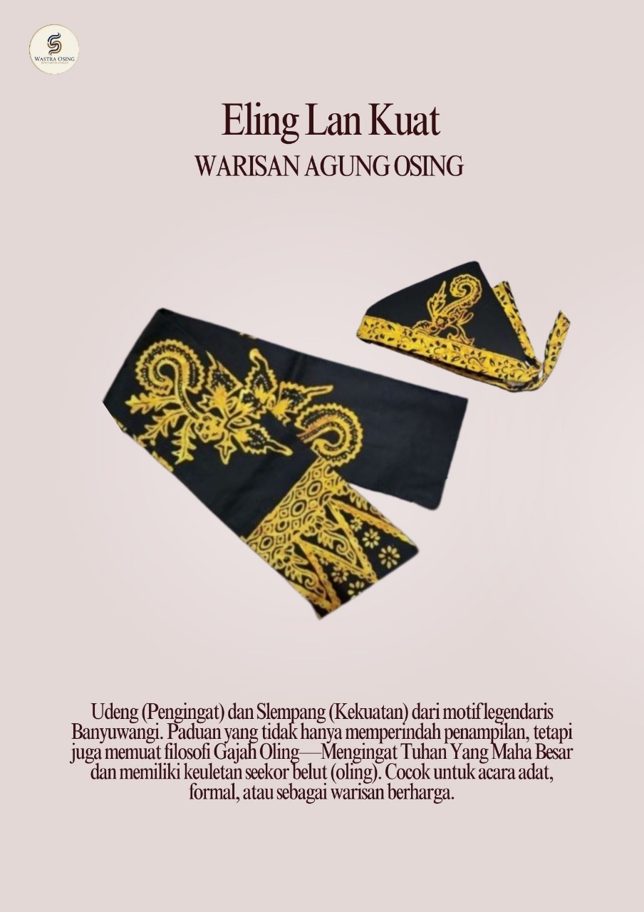 Udeng dan Selendang